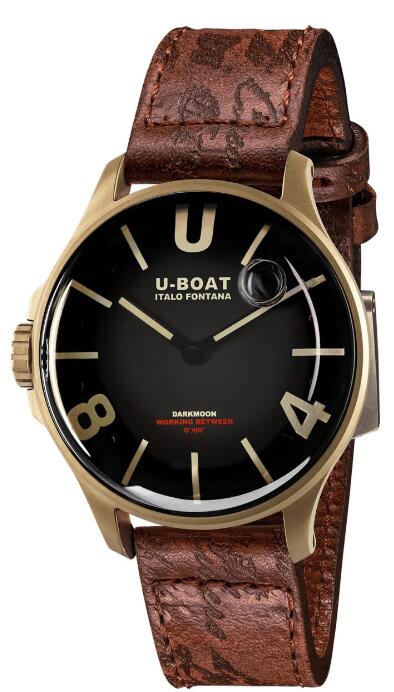 Review Replica U-BOAT Darkmoon 40 BK IP Bronze 9304 watch